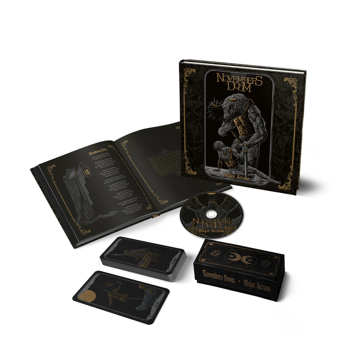 Novembers Doom - Major Arcana (Artbook Bundle, CD & Tarot Deck)