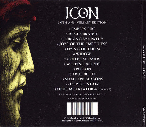 Paradise Lost - Icon (Autographed Digipak)